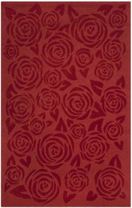 Safavieh Martha Stewart MSR4618A Block Print Rose Area Rug