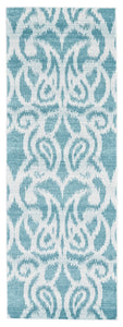 Feizy Harlow 3329F Teal 2'-10" X 7'-10" Rectangle Area Rug